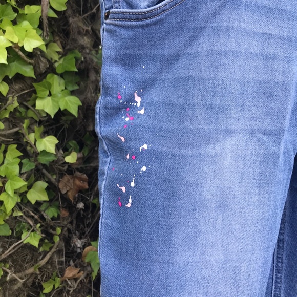 Justice Overalls Mid Rise Super Skinny 18 Plus - Picture 6 of 8